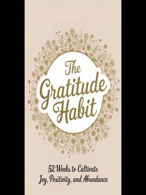 cover image of The Gratitude Habit